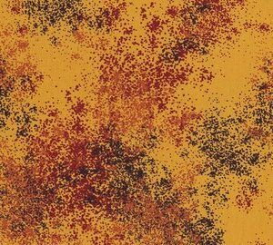 BOMULD MED SPLATEFFEKT OKKER/BRÆNDT