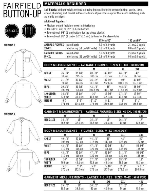 Fairfield Button-up PDF - Image 7