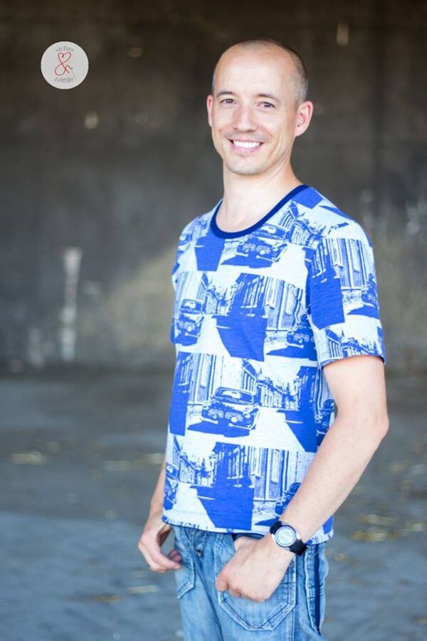 Fadenkäfer - Basicshirt Herre - Image 5