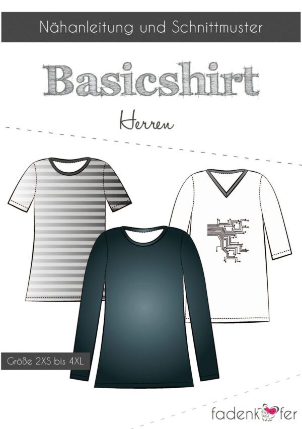 Fadenkäfer - Basicshirt Herre - Image 2