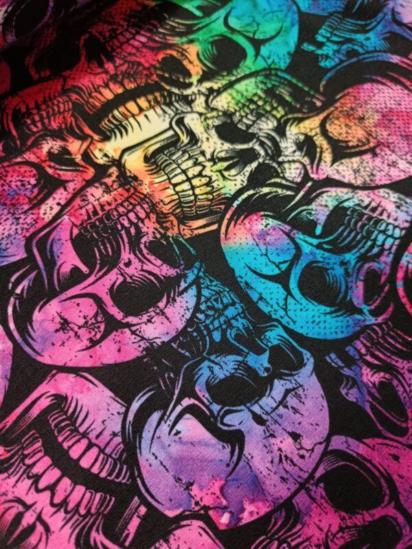 BOMULDSJERSEY - FARVEDE SKULLS - Image 2