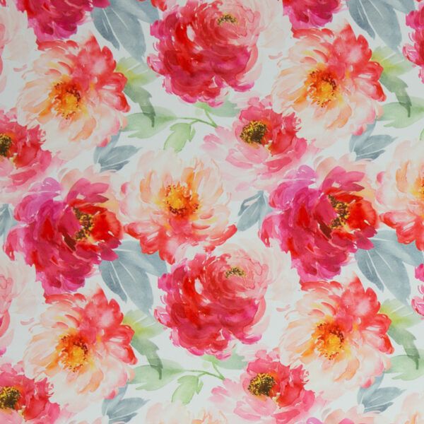 SOFTSHELL FIETE - BLOMSTER, HVID