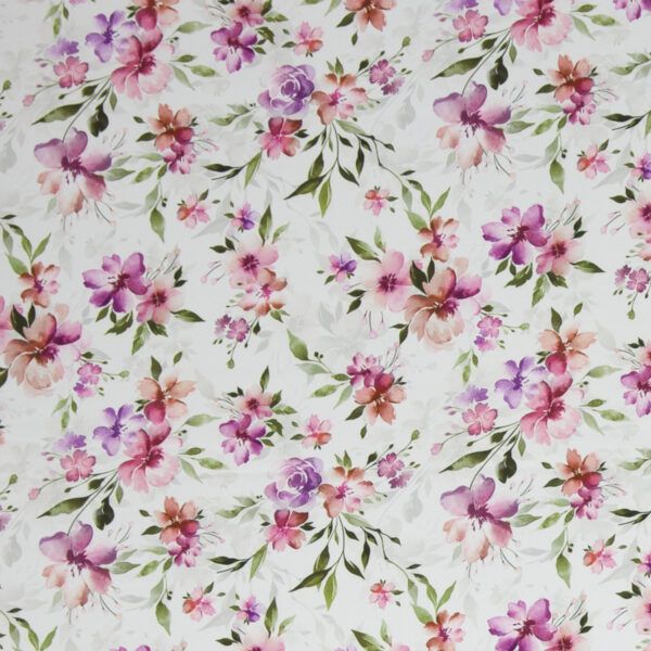 SOFTSHELL FIETE - BLOMSTER FORÅR, HVID