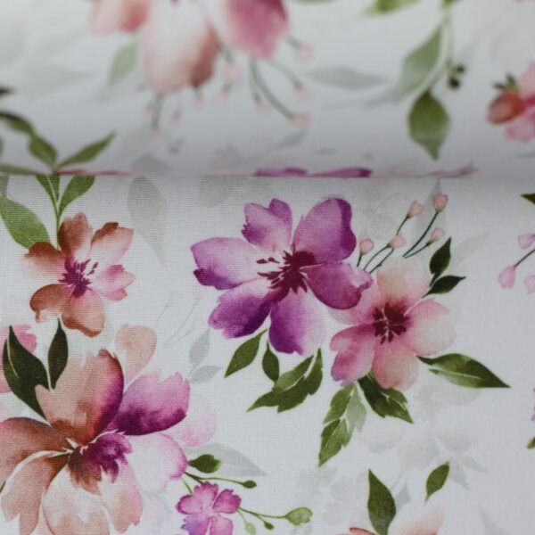 SOFTSHELL FIETE - BLOMSTER FORÅR, HVID - Image 3