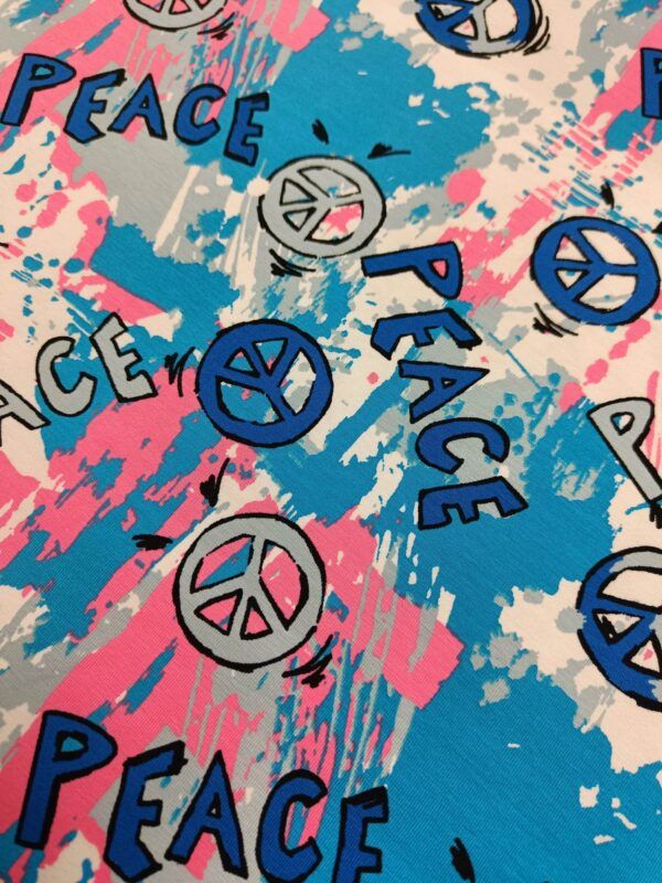 BOMULDSJERSEY - PEACE PINK - Image 2