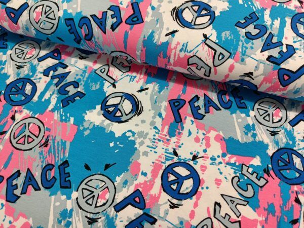 BOMULDSJERSEY - PEACE PINK