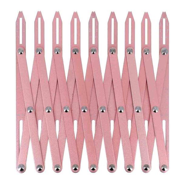 KNAPHULSMÅLER - METALLIC ROSA - Image 2