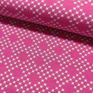 BOMULDSJERSEY - PINK MED STJERNER