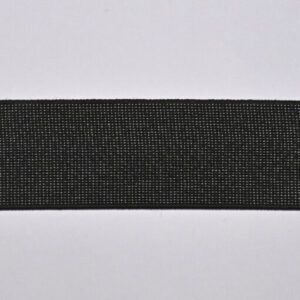 ELASTIK 40 MM SORT LUREX