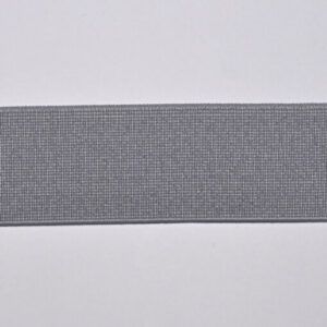ELASTIK 40 MM GRÅ LUREX