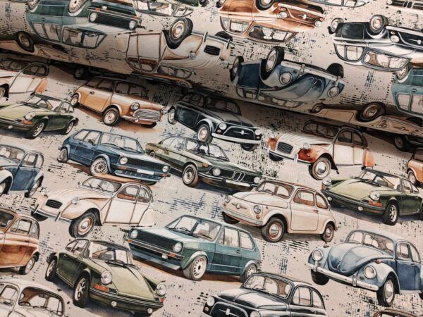 FRENCH TERRY - VINTAGE BILER