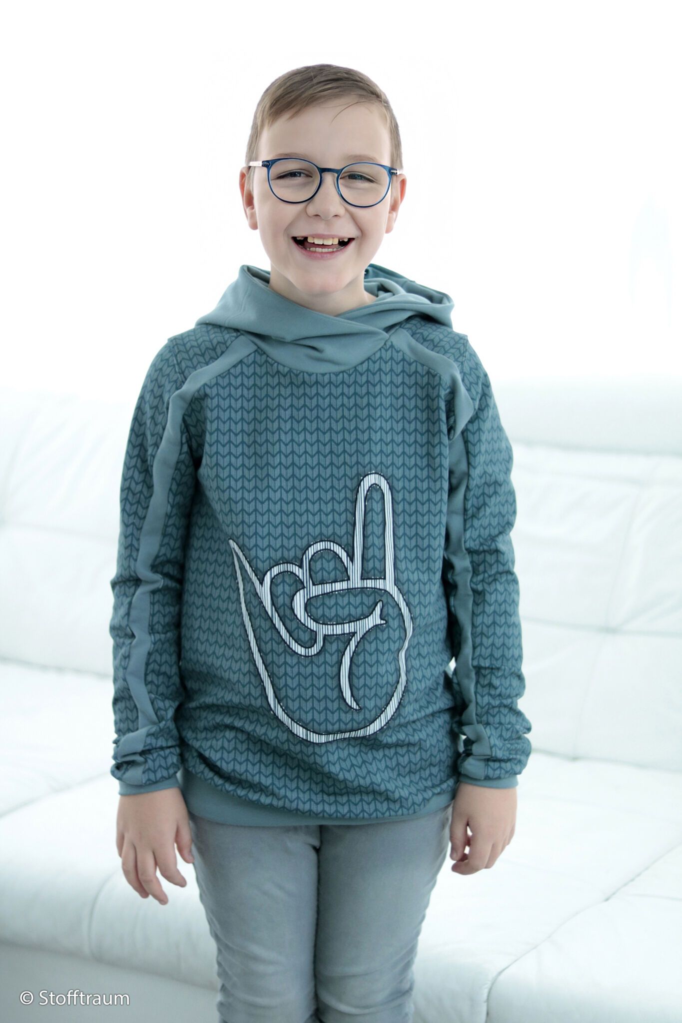 FRENCH TERRY - PANEL - COZY COOL - Billede 3