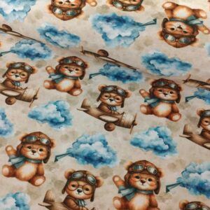 BOMULDSJERSEY - FLYING BEAR - REST 1,0 M