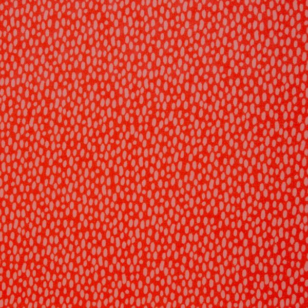 DOBBELTGAUZE ORANGE HØRLOOK M. PRIKKER - Image 3