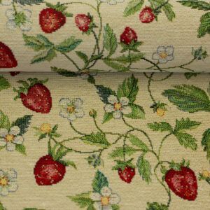 GOBELINE - JORDBÆR BLOMST
