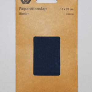 REPARATIONSLAP - STRETCH JERSEY MARINE