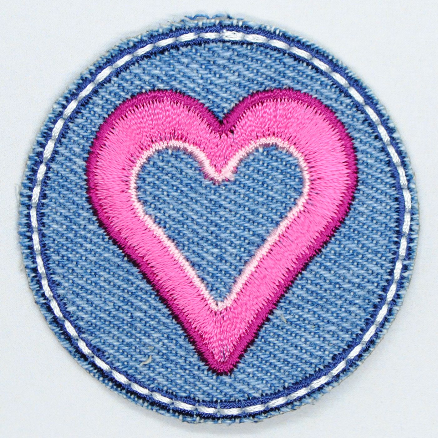 MOTIV - DENIM PINK HJERTE