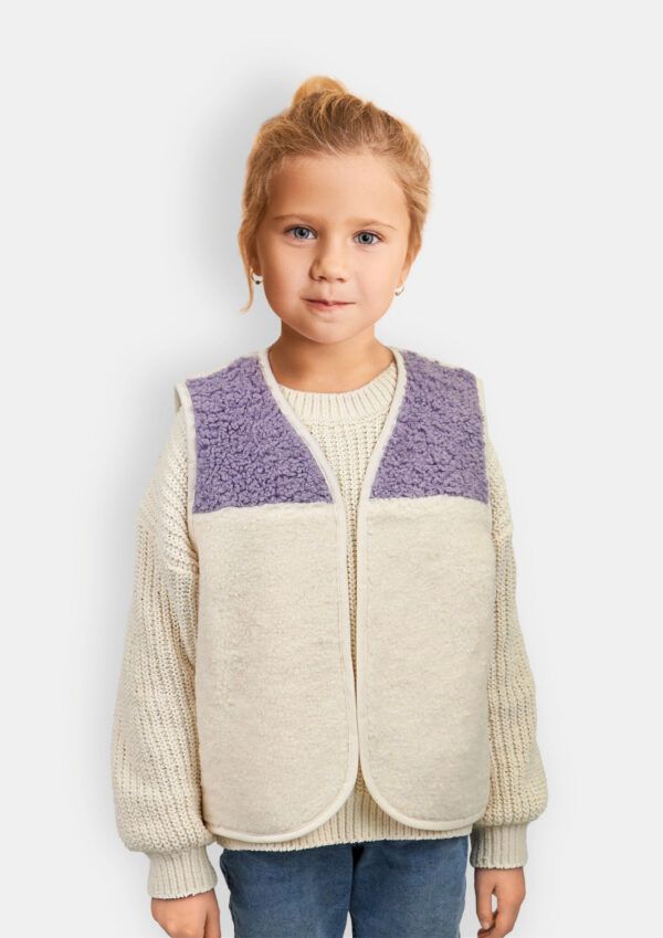 Fadenkäfer - Basic-Weste Damer Børn - Image 4