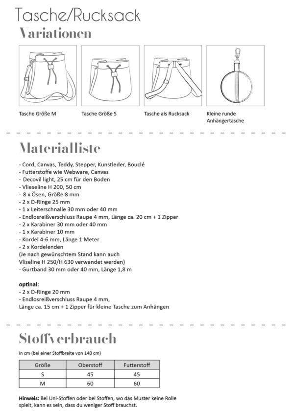 Fadenkäfer - Tasche/Rucksack - Image 3