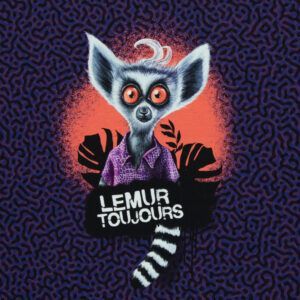 BOMULDSJERSEY PANEL - LEMUR LILLA