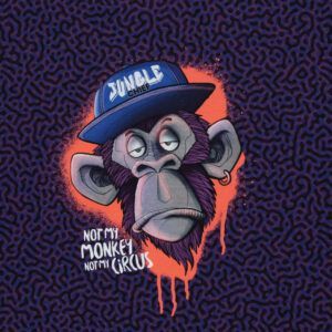 BOMULDSJERSEY PANEL - JUNGLE CHIEF, LILLA