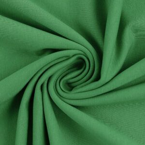 VISKOSEJERSEY - ENSFARVET GRØN