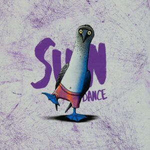 BOMULDSJERSEY PANEL - SUN DANCE
