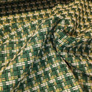 JACQUARD STRIK - GRØN MØNSTRET