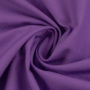 ENSFARVET BOMULD - TYND KVALITET - LILLA