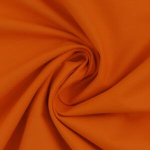 ENSFARVET BOMULD - TYND KVALITET - ORANGE