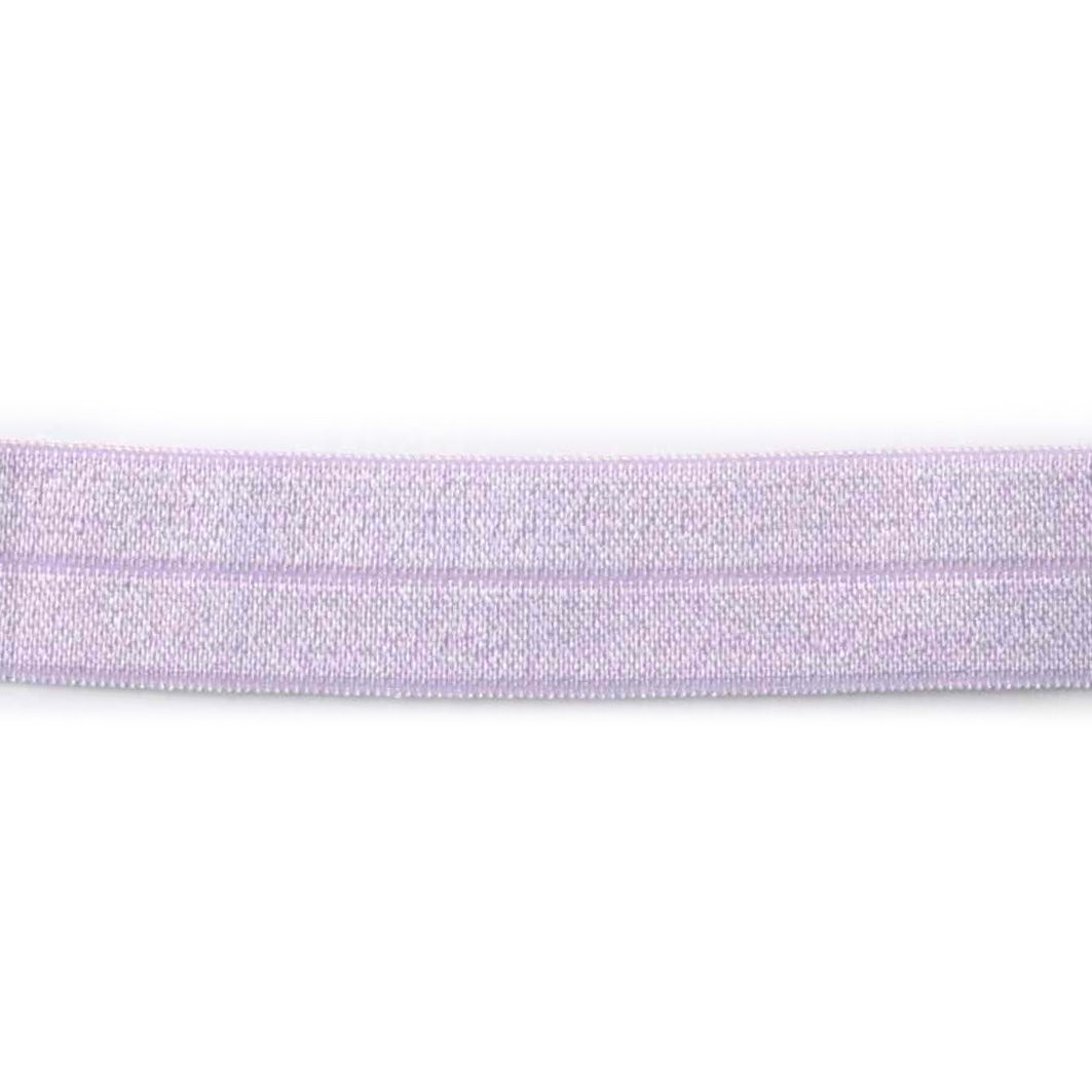 FOLDEELASTIK 19MM - LYS LILLA - 5 METER