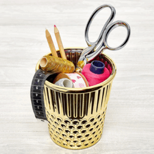 FINGERBØL ORGANISER - GULD