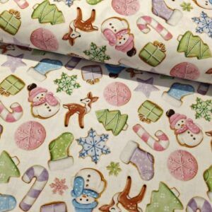 BOMULD -  POPLIN - PASTEL JUL