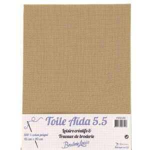 BRODERISTOF - AIDA 5.5 - BEIGE