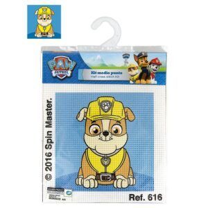 BRODERI KIT - PAW PATROL, RUBBLE