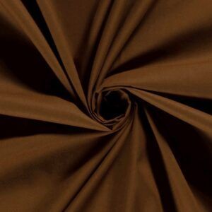 BOMULD -  POPLIN - BRUN