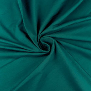 ENSFARVET JERSEY - FLASKE GRØN