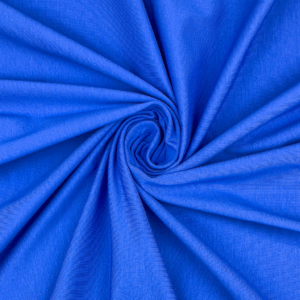 ENSFARVET JERSEY - KOBOLTBLÅ