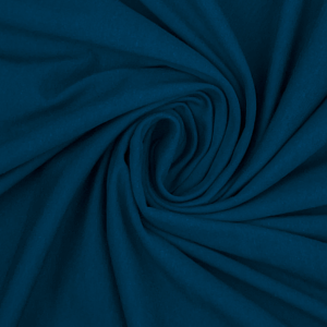 ENSFARVET JERSEY - MARINE BLÅ