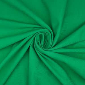 ENSFARVET JERSEY - GRØN