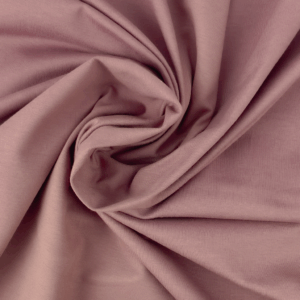 ENSFARVET JERSEY - GAMMEL ROSA