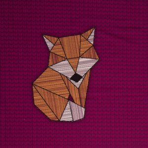 FRENCH TERRY - PANEL - COZY FOXY