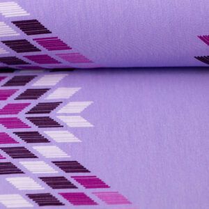 BOMULDSJERSEY - COZY FOXY, LYS LILLA MØNSTRET