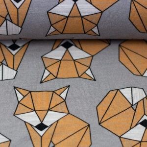 BOMULDSJERSEY - COZY FOXY, GRÅ