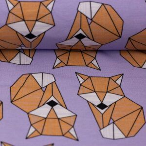 BOMULDSJERSEY - COZY FOXY, LYS LILLA