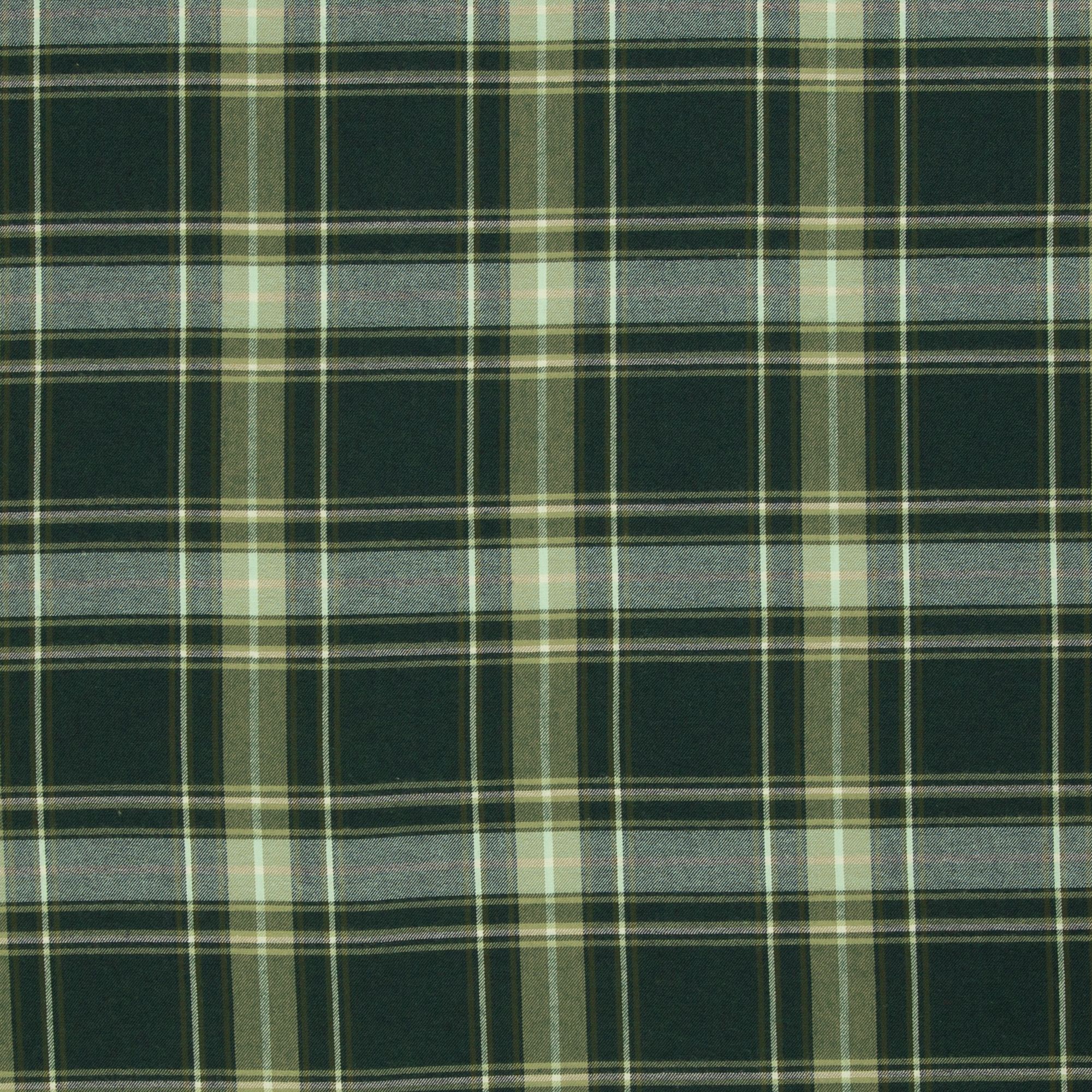 FLANNEL - GRØN TERNET - Billede 3