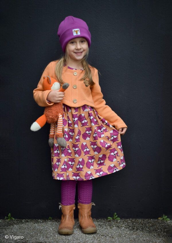 BOMULDSJERSEY - COZY FOXY, ORANGE - Billede 5