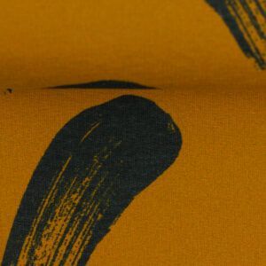 FRENCH TERRY - BRUSH STROKES, OKKERGUL