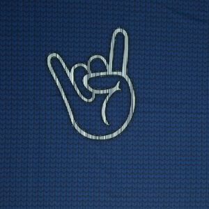 FRENCH TERRY - PANEL - COZY COOL, BLÅ