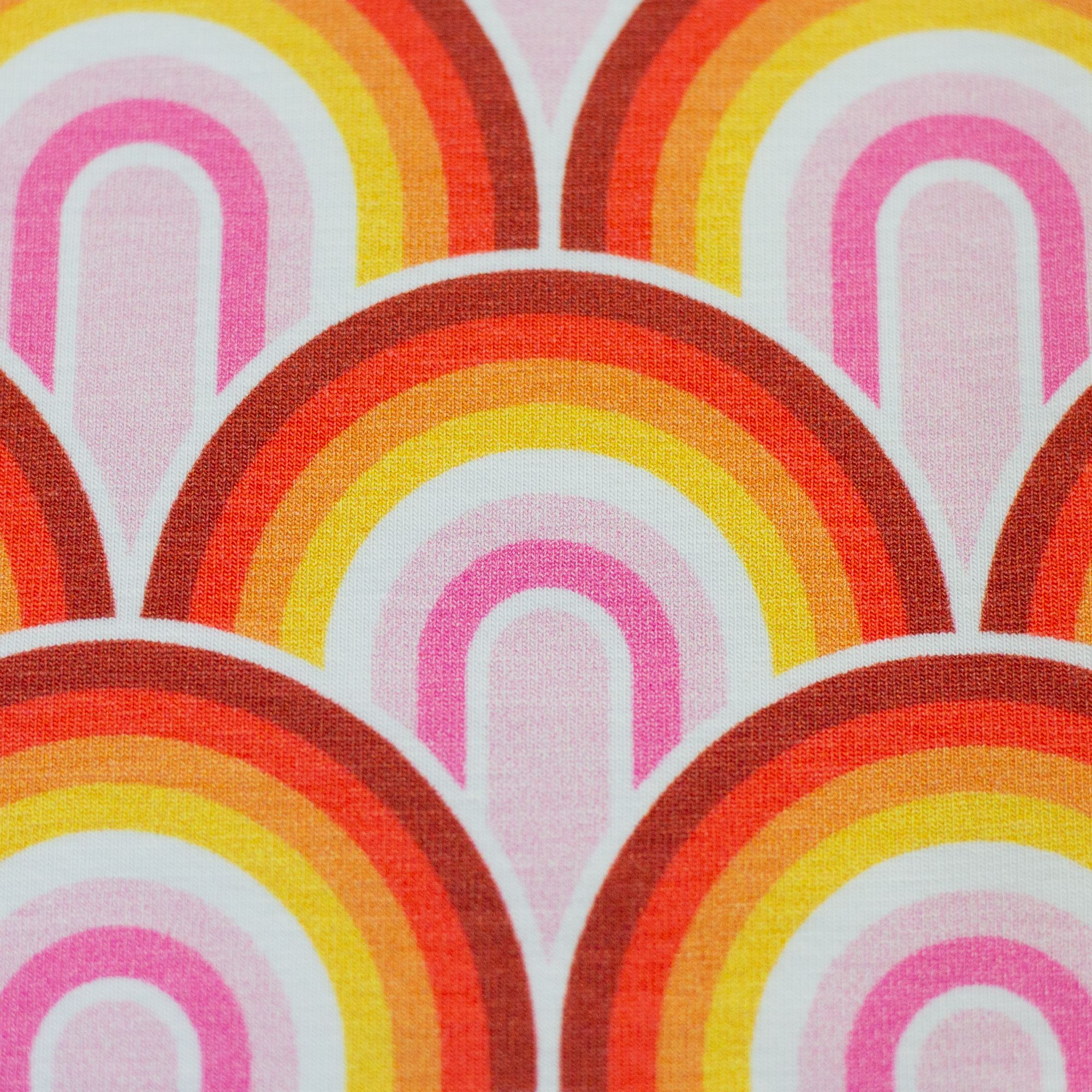 BOMULDSJERSEY - RAINBOWS, PINK - Billede 3